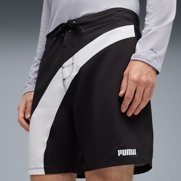 Swim Men's 7" Swim Trunks, PUMA BLACK, extralarge